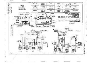 Detrola 442 schematic circuit diagram